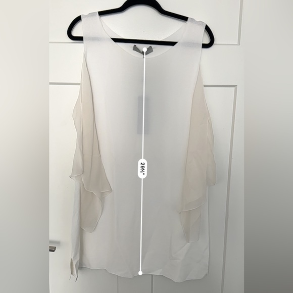 D.Exterior Women’s Large Blouse white - Picture 4 of 7